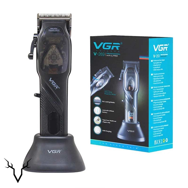 ماشین اصلاح موی سر و صورت وی جی ار مدل V-269