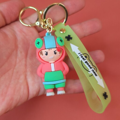 جاکلیدی سیلیکونی مدل شخصیت GANGESTER رنگ ترکیبی