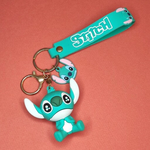 جاکلیدی سیلیکونی مدل شخصیت stitch