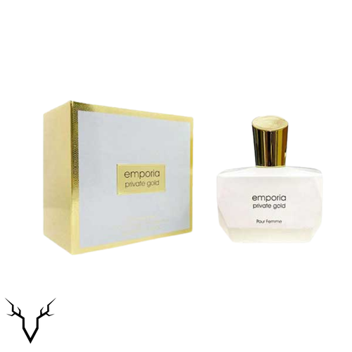 ادوپرفیوم Emporia Private Gold برند فراگرنس ورد حجم 100 میلی لیتر