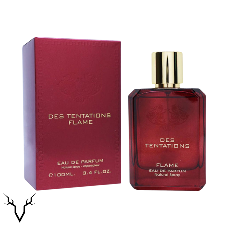 ادوپرفیوم Des Tentations Flame برند فراگرنس ورد حجم 100 میلی لیتر