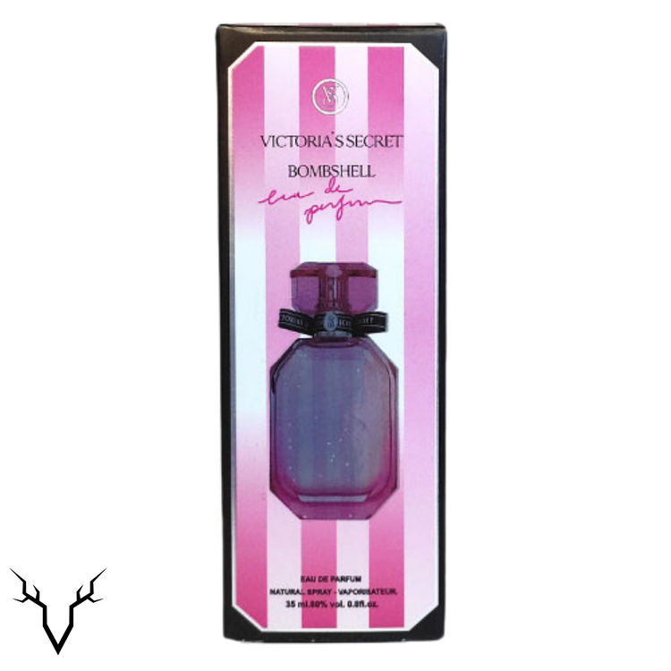 عطر ویکتوریا سکرت بامب شل برند فراگرنس ورد حجم 35 میلی لیتر