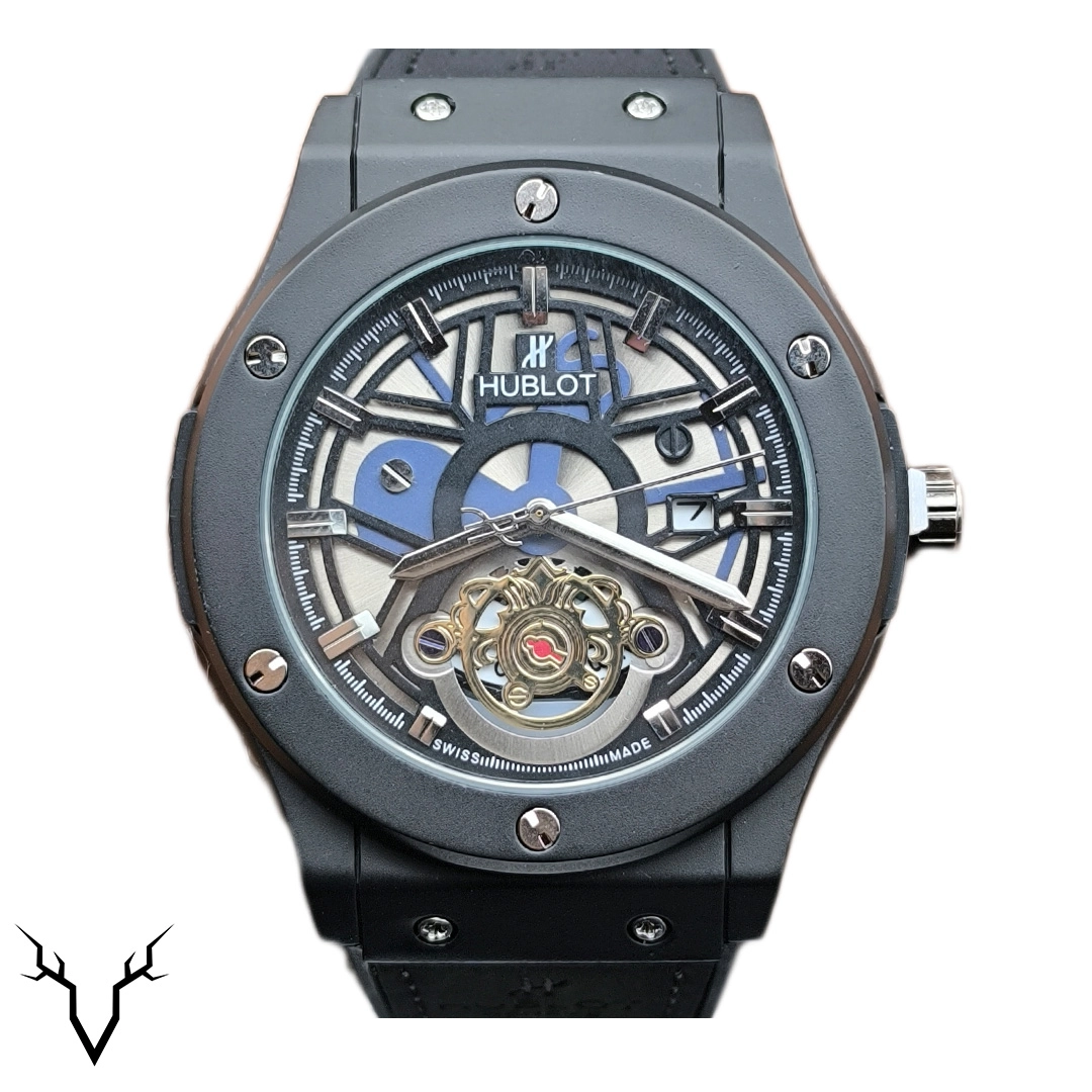 ساعت هابلوت صفحه اسکلتون اسپورت Hublot Big Bang