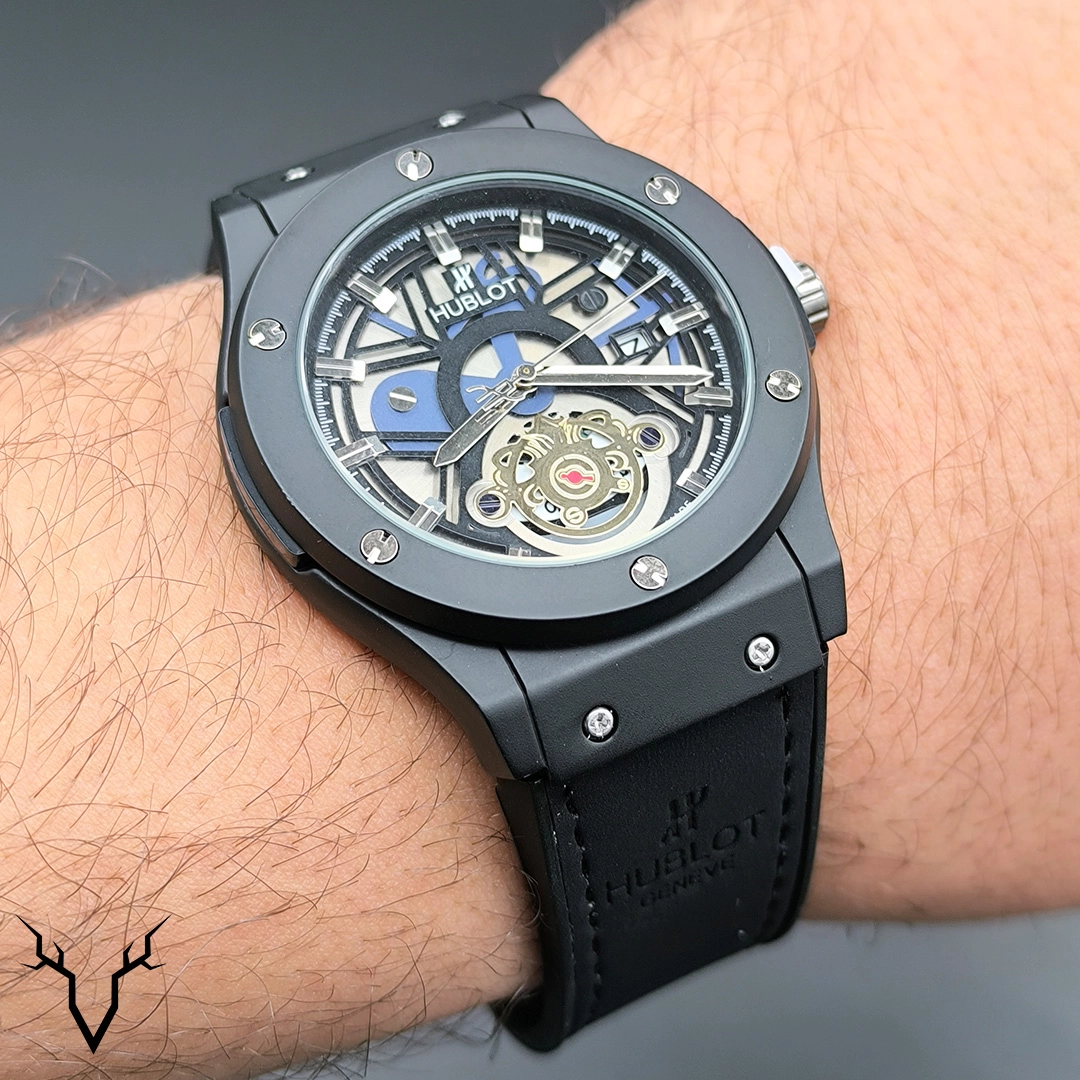 ساعت هابلوت صفحه اسکلتون اسپورت Hublot Big Bang