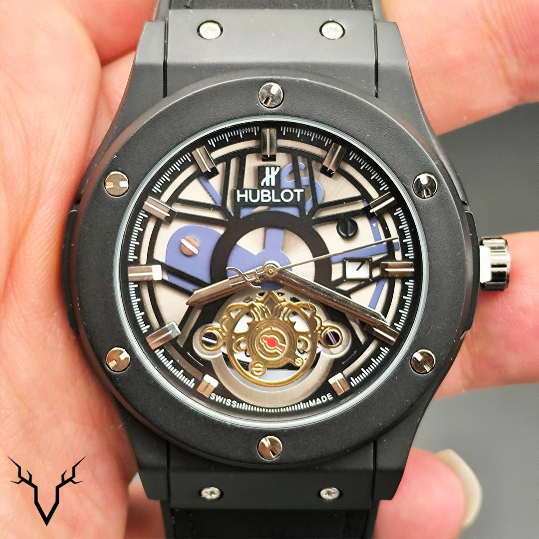 ساعت هابلوت صفحه اسکلتون اسپورت Hublot Big Bang