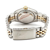 ساعت رولکس دیت جاست سیلور طلایی صفحه آبی فیروزه ای